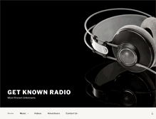 Tablet Screenshot of getknownradio.com
